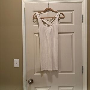 Forever 21 Little White Crossback Dress